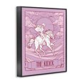 thumbnail image 2 of Stupell Industries Eclectic Cowgirl Rider Tarot Card Black Framed Giclee Art, 11 x 14, by Ziwei Li, 2 of 6