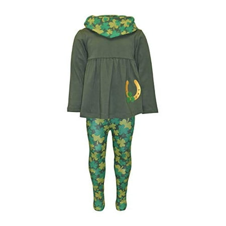 

Unique Baby Girls Clover and Horseshoe St Patrick s Day Outfit (18m Horseshoe)