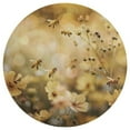 thumbnail image 3 of Happy Cute Bees Washable Round Rug -Circle Area Rugs for Nursery Bedroom, Vintage Non Slip Non Shedding Low Pile Carpet for Living Room Coffee Table Entryway, 3 of 6