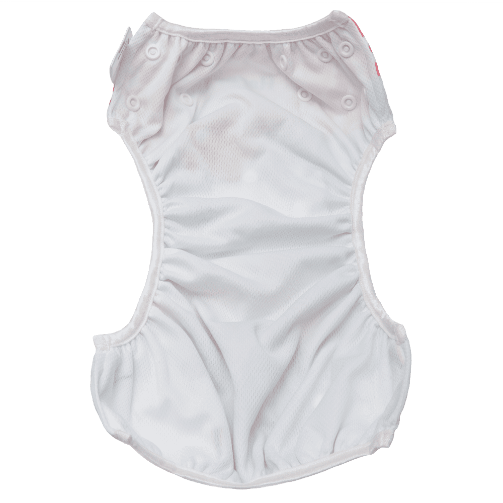 KaWaii Baby Swim Cloth Diaper, 3-Pack #4, Reusable Adjustable Unisex 10-40 lbs Baby Shower Gifts Swimming Lessons