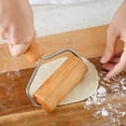 thumbnail image 3 of Dockapa Wooden Rolling Pin Small 9.5cm Non-stick Dough Roller, 3 of 5