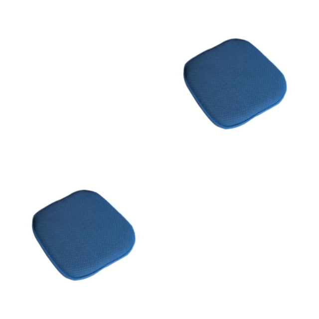 Cojín de Asiento Inteprter Con Memory Cotton Poliéster Suave Azul-B 40*40cm 2Conjunto