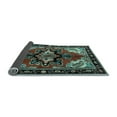 thumbnail image 2 of Ahgly Company Indoor Rectangle Persian Light Blue Traditional Area Rugs, 7' x 10', 2 of 4