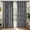 gray, variant on Grey Blackout Striped Pattern Curtains for Living Room 84 inch Long 2 Panels Set, Noise Reducing Thermal Insulated Wave Line Foil Print Bedroom Drapes for Patio Sliding Glass Door (52 x 84)