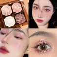 thumbnail image 2 of Paleta de sombras de ojos de 14 colores, mate, brillante, natural, de larga duración, sin manchas, sombra de ojos esquí esquí Gafas de esquí, 2 of 5