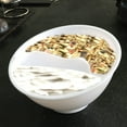 thumbnail image 3 of Tazón de cereales Separación seca y húmeda Tazón de comida Plato doméstico Vajilla para cereales y yogur,, 3 of 6