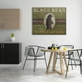 thumbnail image 2 of Stupell Industries Black Bear Fine Coffee Rustic Kitchen Mountain Animal Food & Beverage Painting Gallery Wrapped Canvas Print Wall Art, 36 x 48, 2 of 6