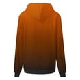 thumbnail image 5 of YUGYXL Plus Size Loose Hoodie for Women Gradient Color Drop Shoulders Sweatshirt Drawstring Comfy Long Sleeve Hoodies Red XXXXL, 5 of 7