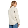 thumbnail image 3 of Free Country Women's Trailblazer Quilted Shacket Oat S, 3 of 5