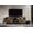 Oak Metal Synthetic Wood 50-59 inches, variant on LHKJ Rustic Oak Black Writing Desk