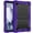 Purple, variant on For TMobile Revvl Tab 2 Tough Tablet Strong Kickstand Hybrid Case Cover - Purple