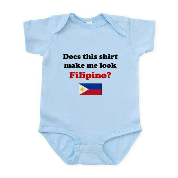 CafePress - Make Me Look Filipino Infant Bodysuit - Baby Light Bodysuit, Size Newborn - 24 Months