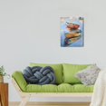 thumbnail image 2 of Ocean View 12x16 Beach Wall Art Depicting Tranquil Sand & Sea Scene, Ideal for Office Decor, 2 of 7