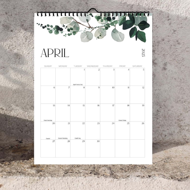 marked-down-vsgery-2025-wall-hanging-calendar-18-month-countdown-calendar-with-a-fresh-design-ideal-for-organizing-schedules-and-keeping-track-of-important-dates-paper-colorful-walmart-com