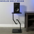 thumbnail image 6 of VIVO Universal Black 24" Tall Tensegrity Floor Speaker Stand, Floating Platform, 6 of 9