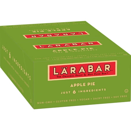 - Larabar Gluten Free Apple Pie Fruit and Nut Bars 16 ct, 25.6 oz