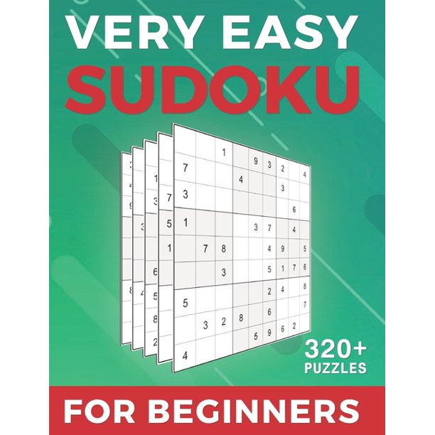 sudoku very easy to hard very easy sudoku for beginners 320 very easy sudoku puzzles and solutions large print puzzle book big book of sudoku sudoku puzzle books very easy paperback large