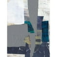 thumbnail image 3 of Goldberger, Jennifer 15x18 Black Modern Framed Museum Art Print Titled - Teal Inset II, 3 of 5
