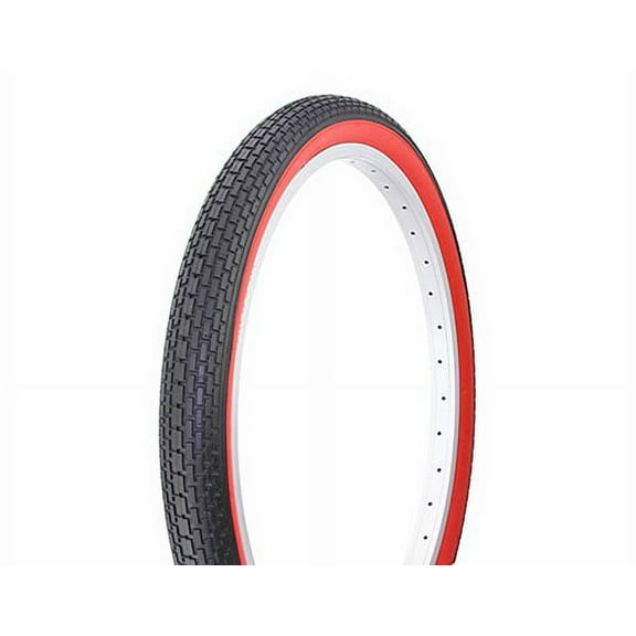 bike Tire Duro 24" x 2.125" Black/Red Side Wall HF-120A. , bicycle tires