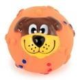 thumbnail image 4 of Dog Ball Funny Teeth Silicon Toy Chew Squeaker Squeaky Sound Toy 3 Pack, 4 of 6