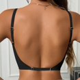 thumbnail image 4 of MEICHEN Trendy Solid Seamless Underwear Jelly Bras for Women Casual Push Up Full Coverage Bralettes Summer Essentials Fall Fashion Clothes, 4 of 7