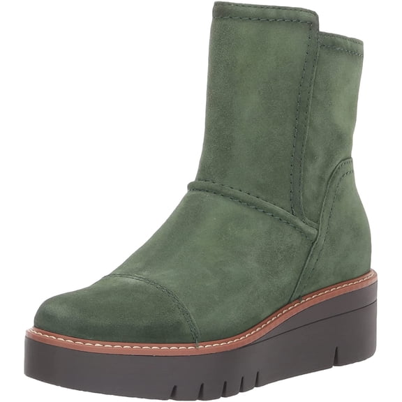 Naturalizer Womens Wylie Ankle Boot 6 Spruce Green
