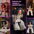 thumbnail image 4 of Magotan Screaming Animated Halloween Decorations, Outdoor Indoor Hanging Spooky Halloween Decoration, Scary Ghost Cage with Motion Sensor, 4 of 7