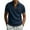 Navy(2025), variant on Yiliang T Shirts for Men Trendy Flexible EcoSmart Polo Shirt Sweat Wicking Top Classic color blocking Comfortable Tee