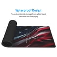 thumbnail image 4 of Pofeuu American Flag Waving Print Print Desk Mat for Keyboard and Mouse，Computer Desk Matt for Desktop，Large Mouse Pad for Desk，Desk Pads on Top of Desks 12x31.5in, 4 of 8