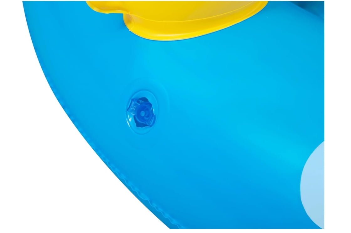 Sunny Days Inflatable Kiddie Pool with Sunshade 40x38x28 Inches