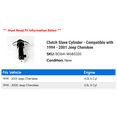 thumbnail image 2 of Clutch Cylinder - Compatible with 1994 - 2001 Jeep Cherokee 1995 1996 1997 1998 1999 2000, 2 of 2