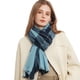 thumbnail image 1 of Bufanda cálida tipo manta para mujer, bufanda para el cuello, bufanda de invierno, chal de tartán con borlas de gran tamaño, pashmina a cuadros acogedora, 1 of 5