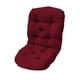 thumbnail image 2 of Cojín de silla con respaldo alto, cojín antideslizante para sillón reclinable Rojo, 2 of 9