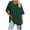 Green, variant on Half Sleeve Pullover Blouse for Women Solid Color O Neck Lounge Shirts for Women Summer,Green,2XL