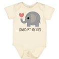 thumbnail image 3 of Inktastic Loved by My Gigi Grandma Boys or Girls Baby Bodysuit, 3 of 5