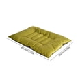 thumbnail image 3 of Short Pile Pet Mat with Ties Cushioned Gripped Bottom Non Slip Crates Furniture for Cats Small Dogs Indoor Soft Washable All Seasons Bed, 3 of 6