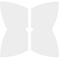 thumbnail image 4 of 26"OD x 2"ID x 9 3/4"C x 1"P Cosmo Architectural Grade PVC Contemporary Ceiling Medallion, Two Piece, 4 of 11