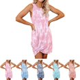 thumbnail image 2 of Femmes Habiller la Mode Créative Élégante Robe en Vrac Robe Courte pour l'Été, 2 of 10