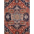 thumbnail image 2 of Pasargad PB-20 8x10 rust 8 ft. 1 in. x 10 ft. Serapi Collection Hand-Knotted Wool Area Rug, 2 of 5