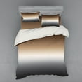 thumbnail image 2 of Ambesonne Ombre Bedding Set 3 Pcs, Brown and Grey Pattern, Twin XL, Brown Grey, 2 of 3