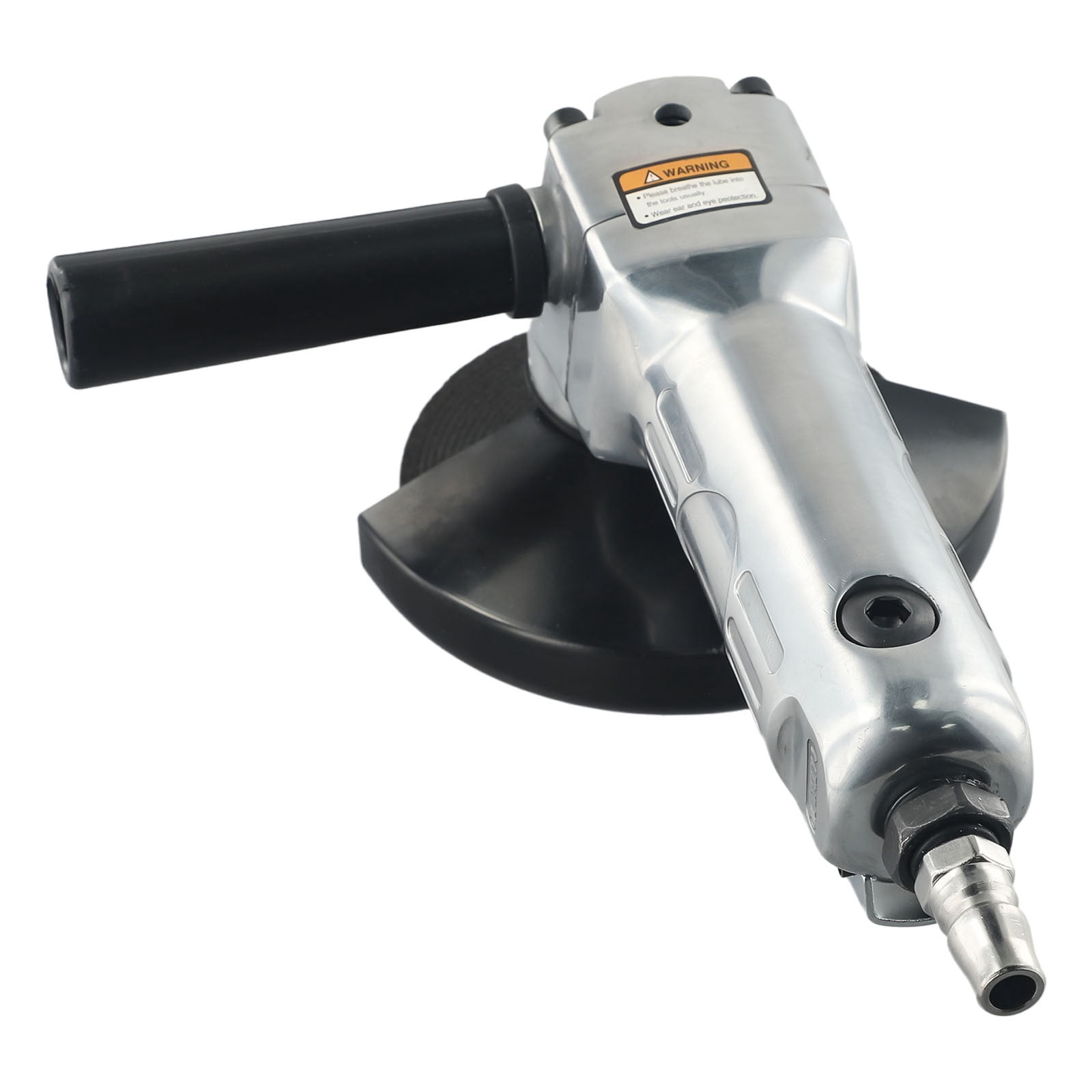 Pneumatic Angle Grinder 4In Angle Air Die Grinder with Auxiliary Handle Polisher 11000rpm 0.8mpa for Cutting Grinding Polishing
