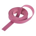 thumbnail image 1 of Unique Bargains Leather Straps Strip Belt 1.2cm(0.5' Width) Leather Strips String Dark Pink for DIY Craft, Key Chains, 1 of 5