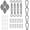 Silver, variant on Shade Sail Hardware Kit - 44 Piece Heavy Duty Stainless-Steel Sun Sail Hardware Kit for Triangle, Square or Rectangle Shade Sails - Turnbuckle Awning Installation Sunshade Hardware by Pure Garden