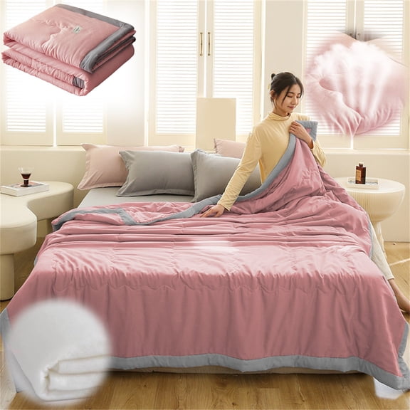 Four-Piece Bed Sheet Set,Soybean Fiber Cool Quilt / Washed Cotton Summer Cool Quilt / Japanese Style Children's Summer Conditioning Quilt