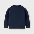 thumbnail image 3 of FAIWAD Boys Girls Long Sleeve Sweater V Neck Stretchy Pullover Kids Plain School Uniform Tops, 3 of 5