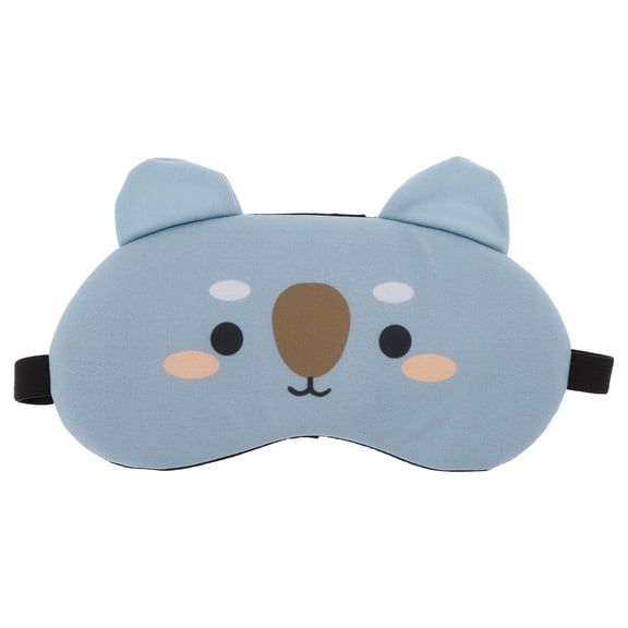 Unique Bargains Soft Koala Eyes Sleep Mask Gray Comfortable Eye Mask for Sleep