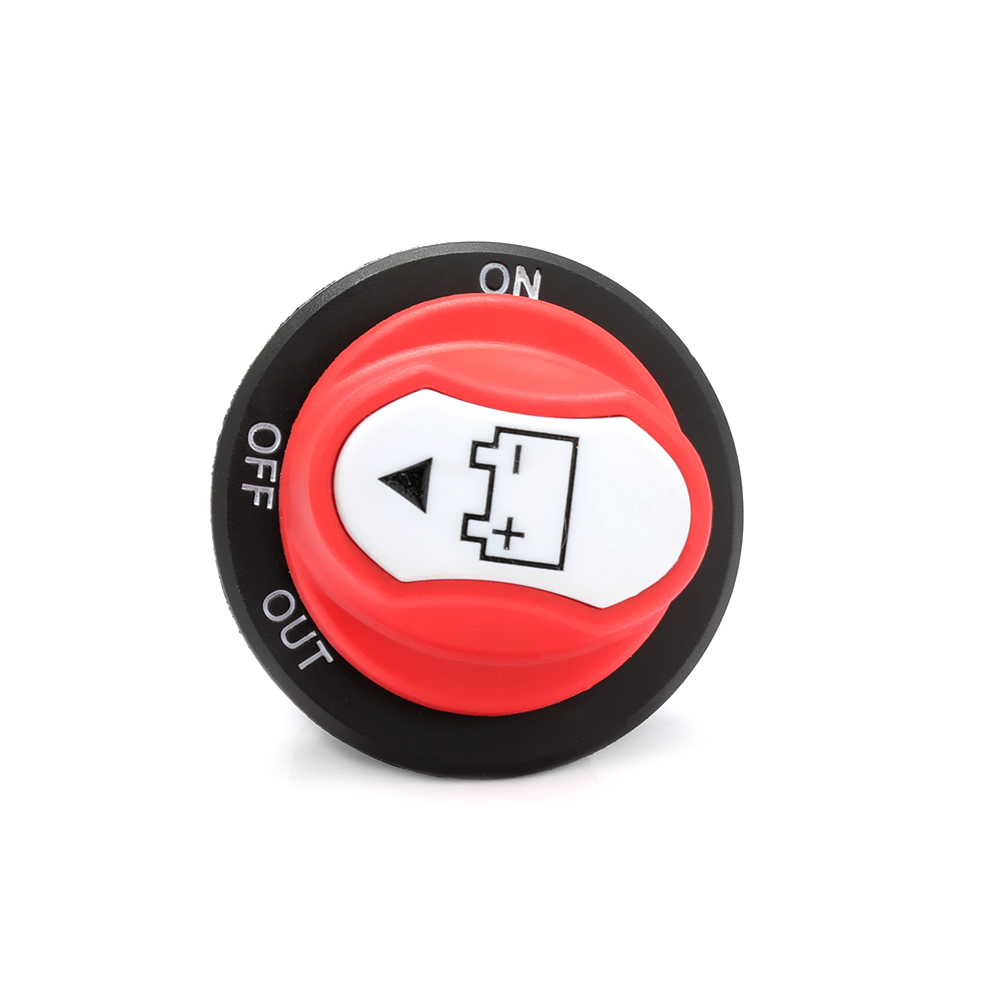 Auto Battery Disconnect Main Power Switch 100A, Emergency Stop Pole