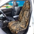 thumbnail image 2 of Garronmavis 1 PC Waterproof Front Car Seat Towel Cover, Stain and Sweat Resistant Non-Slip Universal Fit Seat Protector, for Cars SUV Trucks Van, Ideal for Gym Workout Beach Hiking Trips, 2 of 8