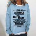 thumbnail image 2 of Pntutb Women Oversize Funny Text Letter Print Sweatshirt Tops Pullover Blouse, 2 of 3