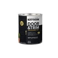 thumbnail image 1 of Rust-Oleum 369383 Advanced Dry Door & Trim Paint, Quart, Satin Black, 1 of 1